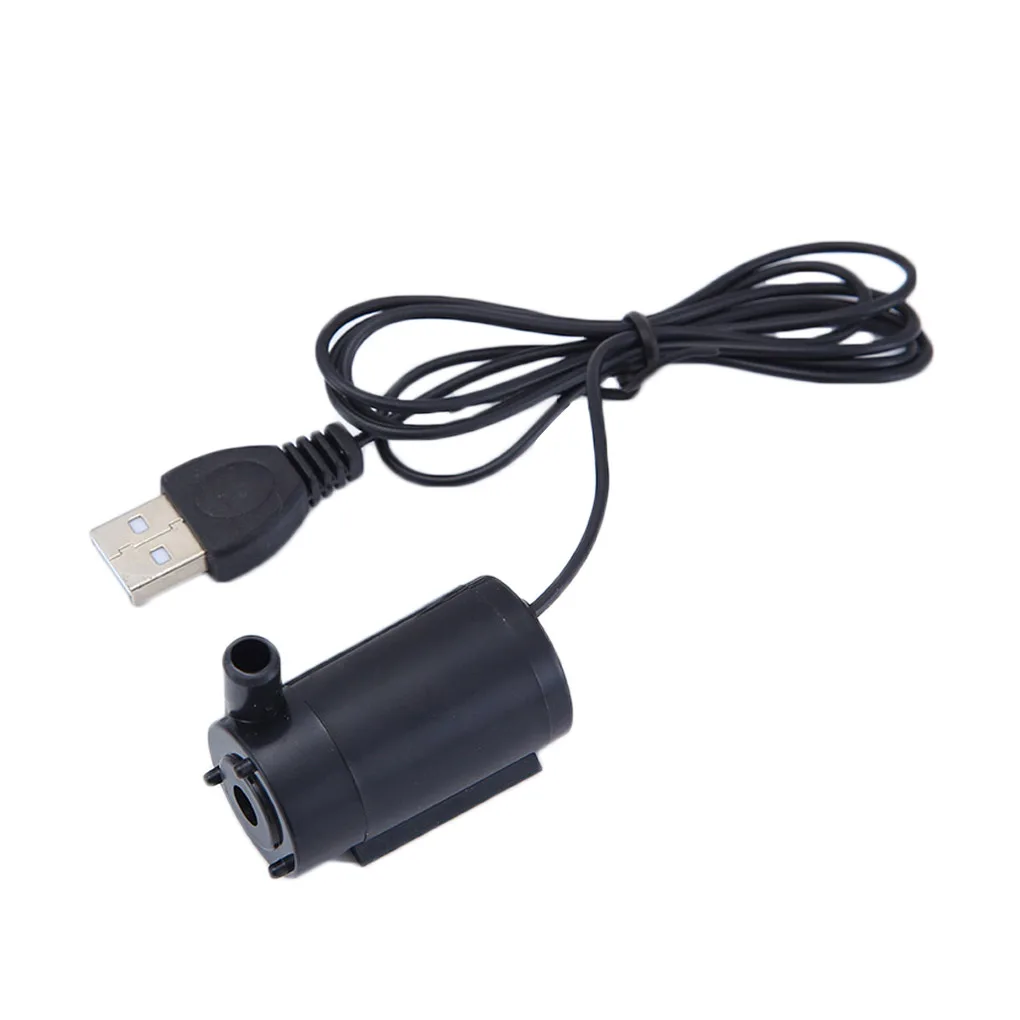 USB Micro Submersible Pump Mini Water Pump Fish Tanks Aquarium Fountain DC 5V 2-3L/Min Amphibious DC Motor Pump Water pump