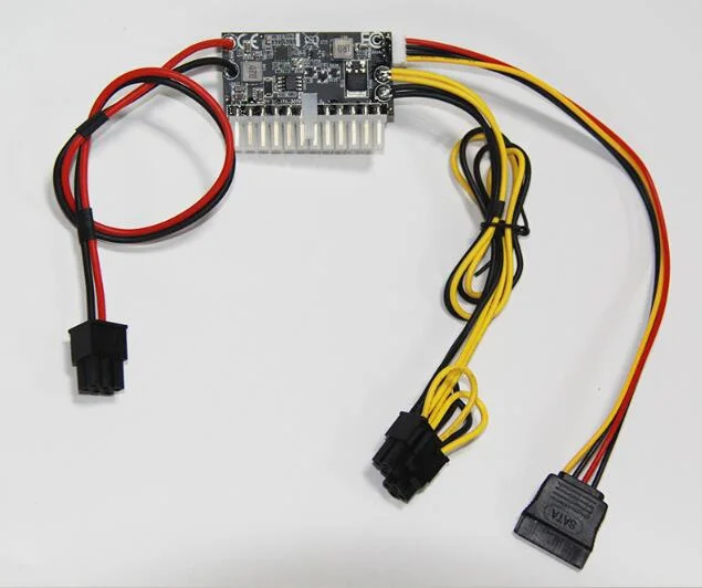 Wejście DC / 6pin 12V wysokiej mocy pico DC-ATX 300W ATX 24Pin mini ITX PSU pico dla komputer stancjonarny serwera sieciowego — zdjęcie produktu 4