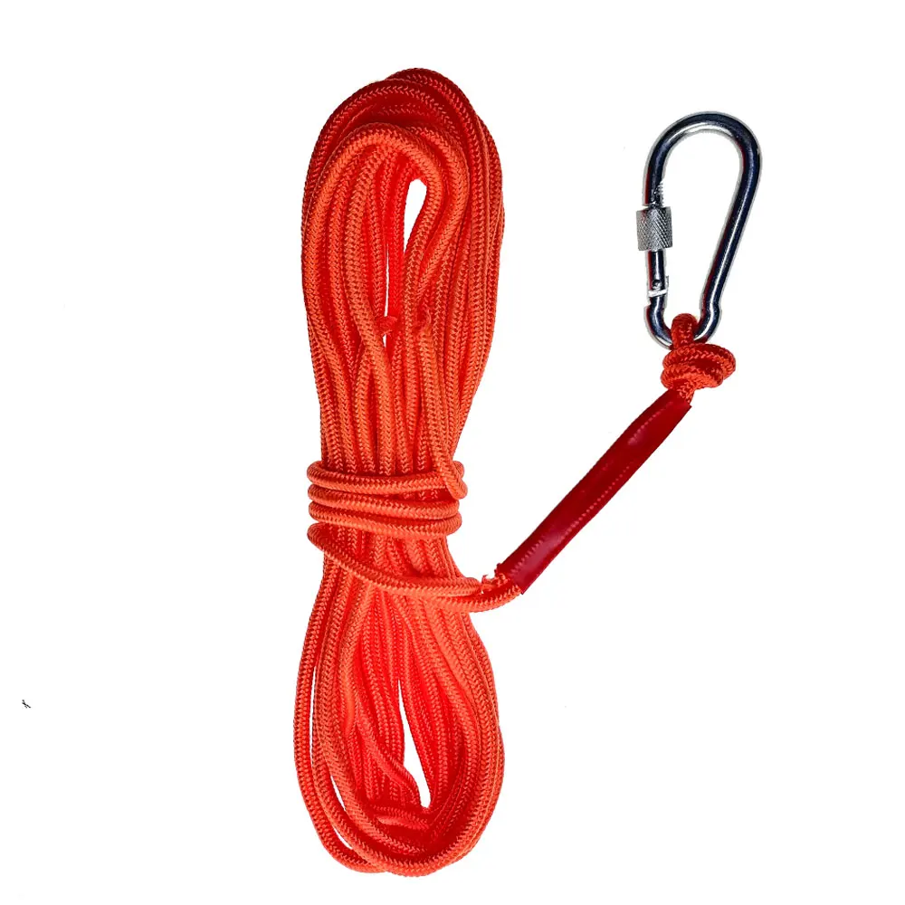 10M Anchor Rope Buoyant Throw Rescue Line For Kayak Canoe Underwater salvage water sport