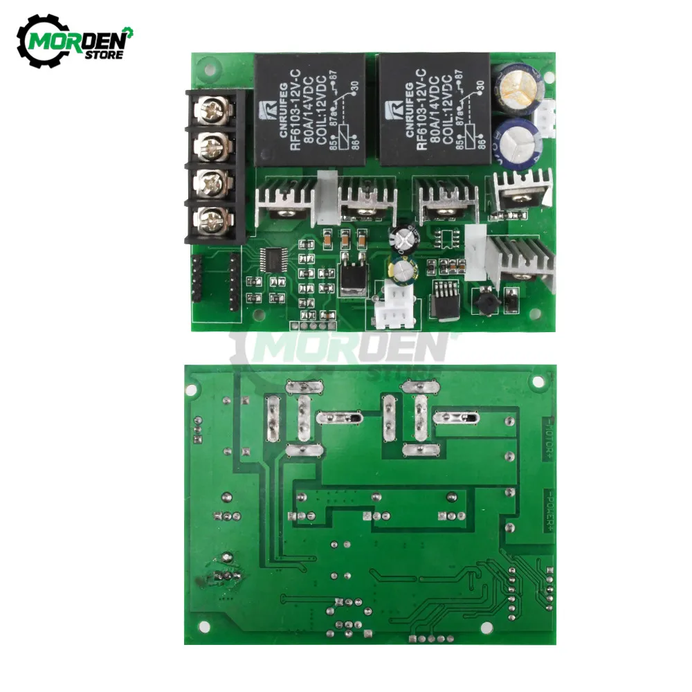 Adjustable Drive Module PWM Speed Controller DC Motor Digital Display DC10-55V 0~100%  Input MAX 60A 12V 24V 36V 48V