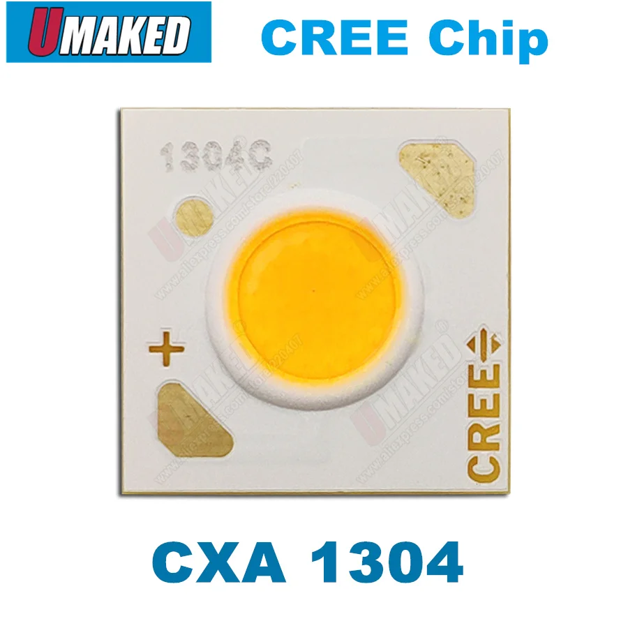 5 szt. Oryginalne diody LED CREE CXA1304 COB, emiter światła CXA 1304 37V, białe 5700K, ciepłe białe 3000K, naturalne białe 4500K