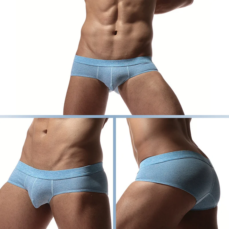 Sexy Men Mini Boxer Shorts Underwear Boxers Breathable Male Cotton Soft Bugle Pouch Panties Calzoncillos Hombre Sexi Bikini XXL