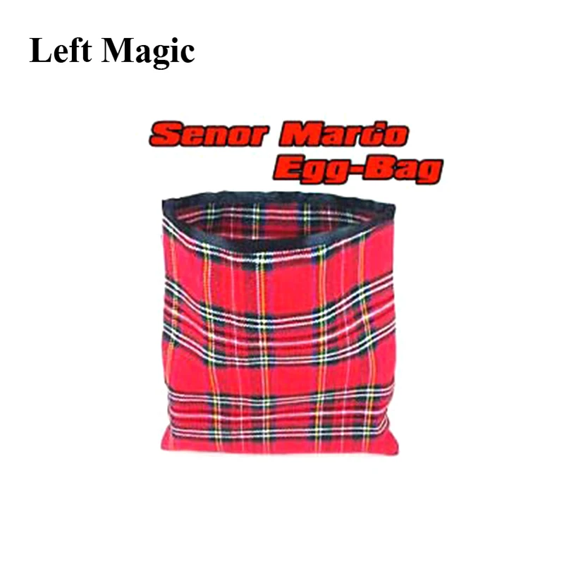 Senor Mardo Egg Bag (Red/Blue Color Available) Magic Tricks Object Appearing Vanish Magia Magician Stage Gimmick Illusions Fun