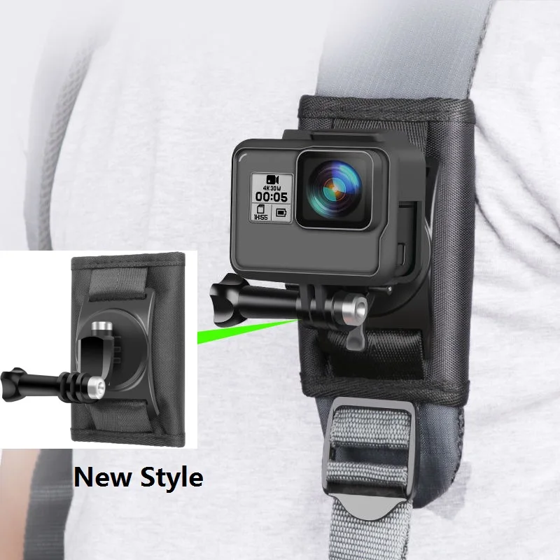 Clownfish Quick Attach Backpack Bag Clip Buckle for Xiaomi Yi 4K Mijia Gopro Hero 578911 Sjcam SJ5000 SJ6/8/9 pro/Max H9R Camera