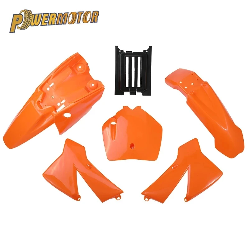 AliExpress PowerMotor Motorcycle Fairing for KTM SX 50 50cc Plastic Kit Enduro Scooter Accessories Protection Moped Spare Parts Motocross Dirt Bike