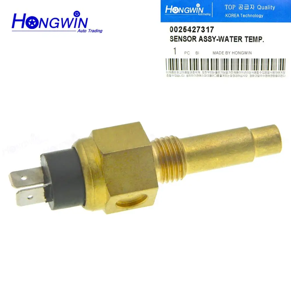 10 Pcs Coolant Water Temperature Sensor Fits Mercedes Benz Truck MK LK Bus TOURISMO NG SK 0025427317 0045425617 0075420917