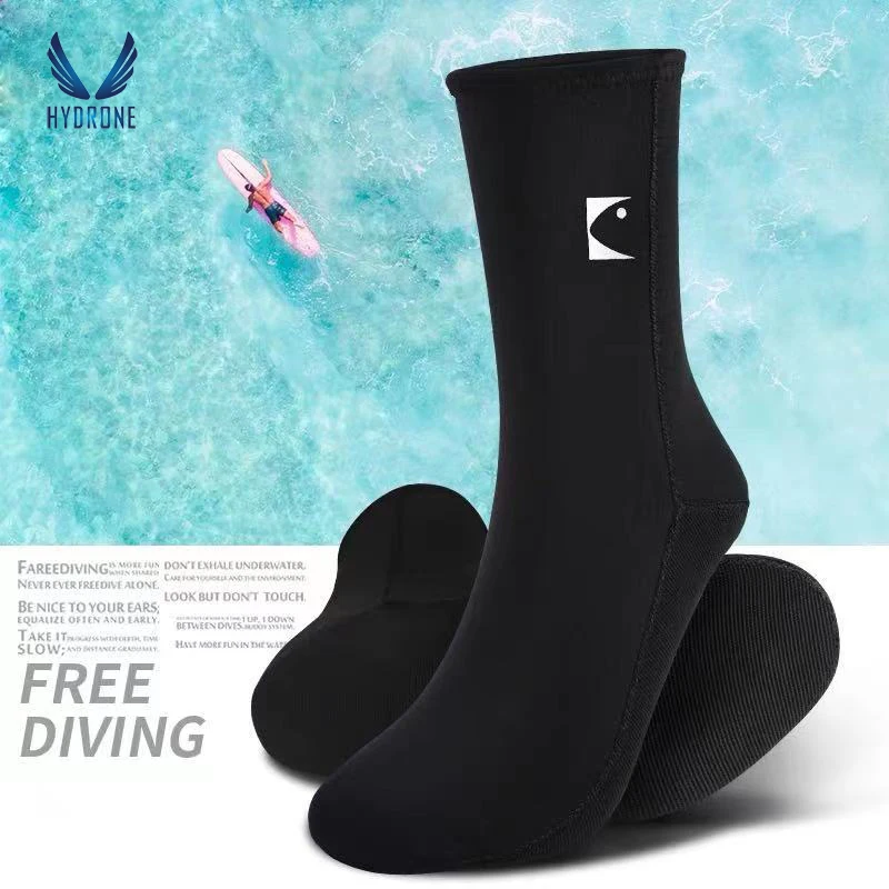 Bestdive 2mm 3mm 5mm YAMAMOTO Ultra Stretch Neoprene Diving Socks for Scuba Freediving Spearfishing Surfing Keep Warm Non-Slip