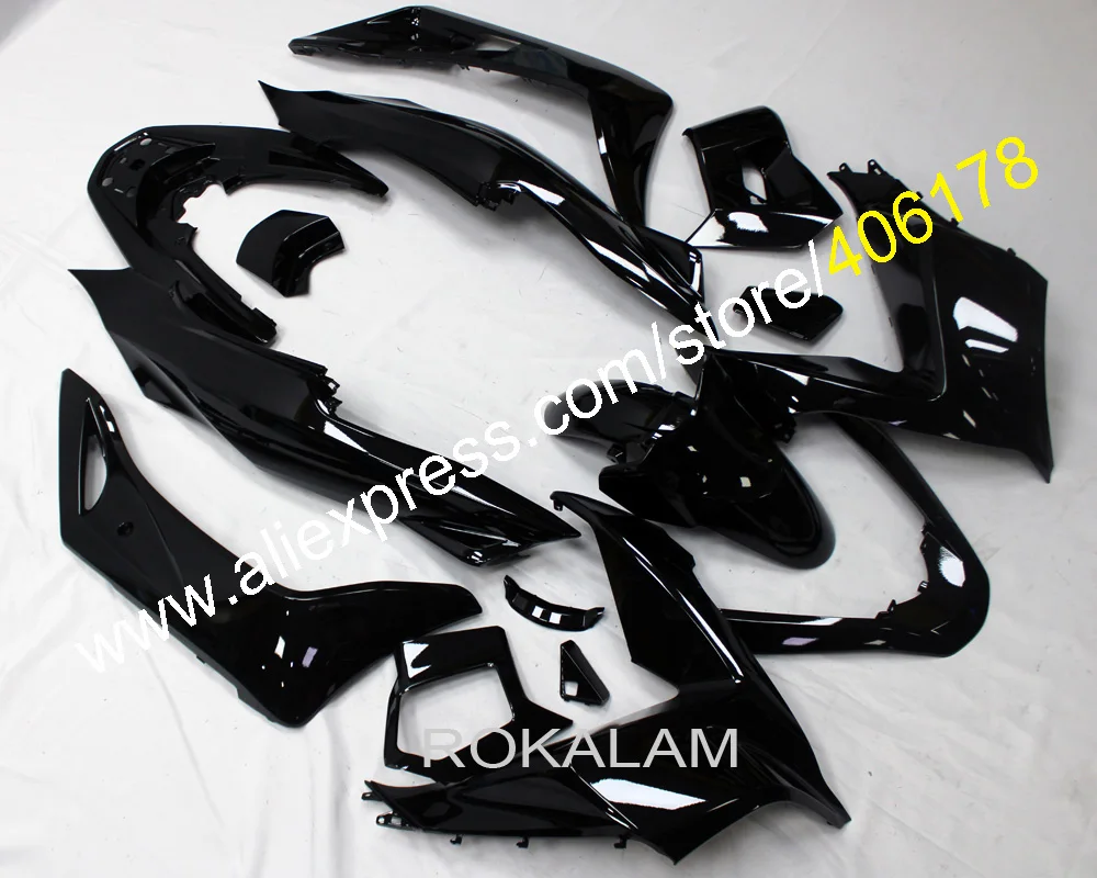 

Для Honda PCX150 2014 2015 2016 2017 комплект обтекателей PCX125 14-17 глянцевый черный обтекатель кузова (литье под давлением)