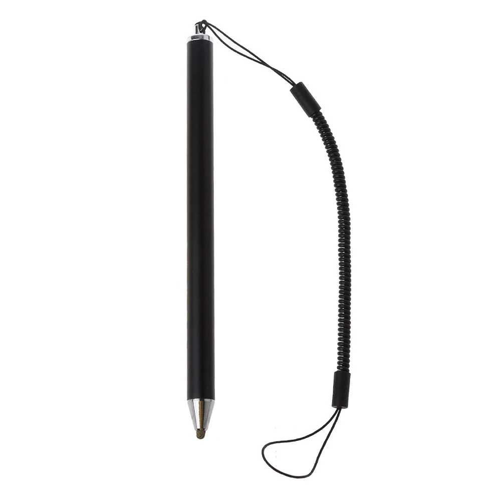 Anti-lost Lanyard Touch Screen Stylus Pen Fibre Stylus Mesh Micro Fiber Tip Pen For Smart Phone Tablet