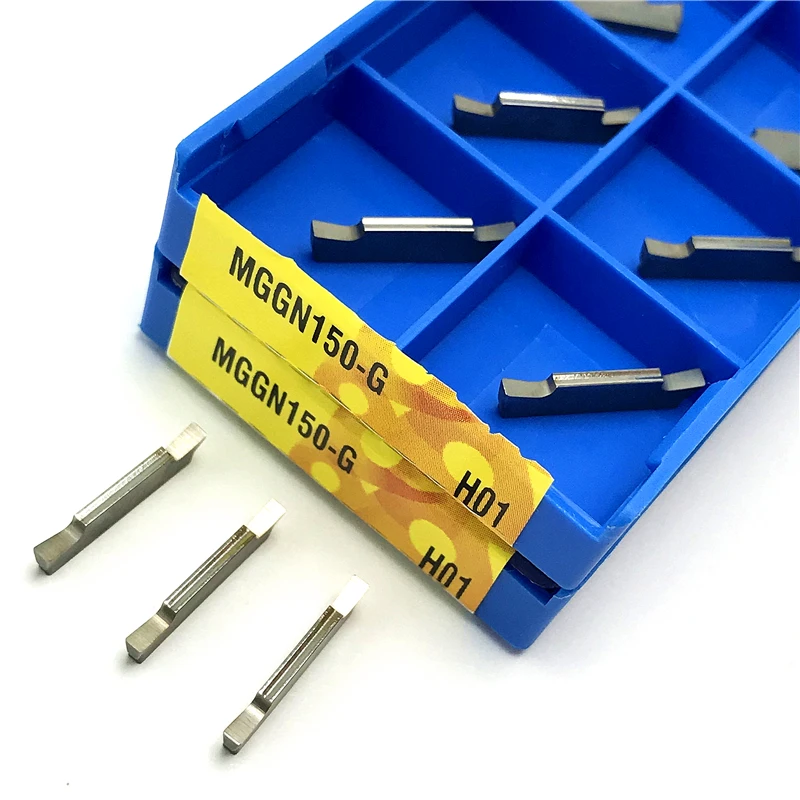 MGGN200-G H01 Carbide Insert Grooving Aluminum CNC Lathe Tool Turning Insert MGGN 200 Aluminum Insert for Holder Tool MGEHR