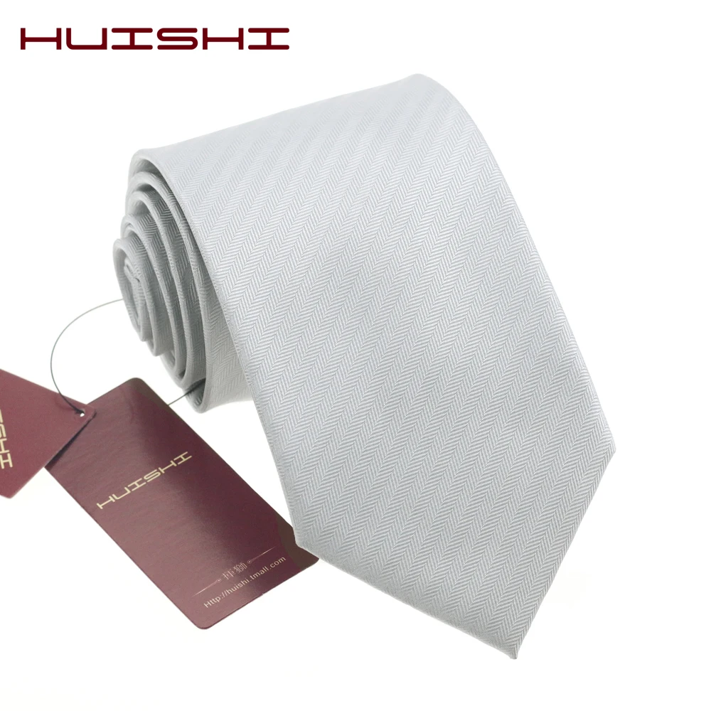 Huishi-gravata clássica listrada para homens, 6cm, laço de pescoço, moda masculina, 8cm, acessório de casamento, presente