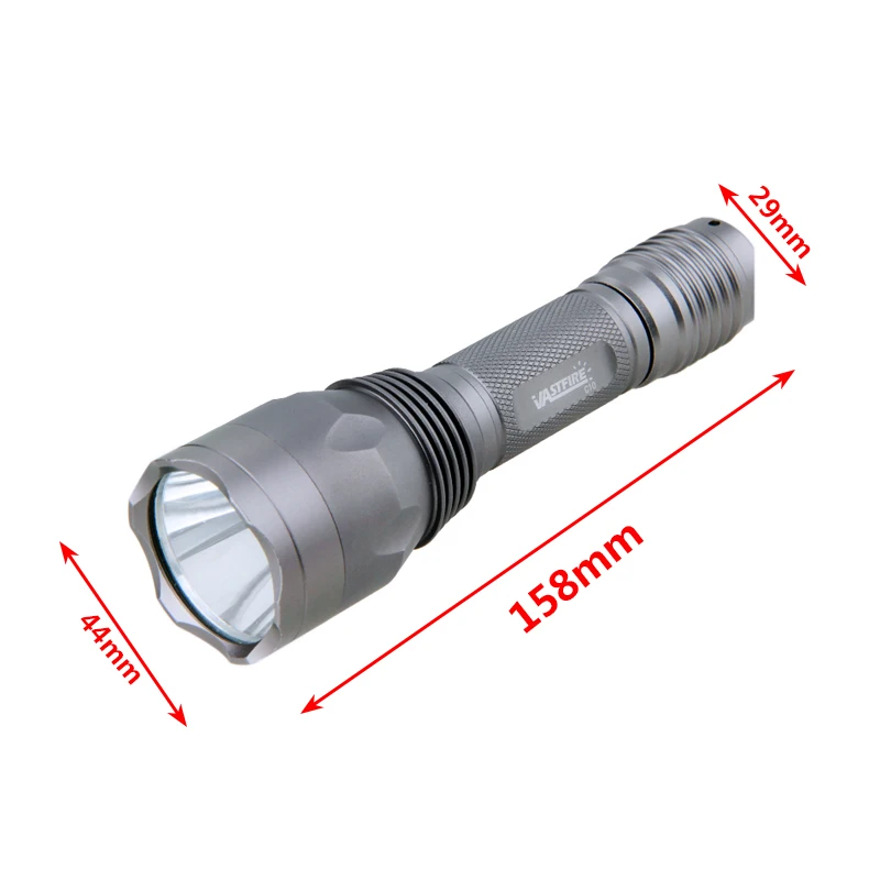 Lampe de poche tactique pour fusil de chasse, lumière de Scout Led RGBW 10000 Lumen pour fusil de plein air, lampe de poche pour arme, lanterne pour montage sur Rail de 20mm