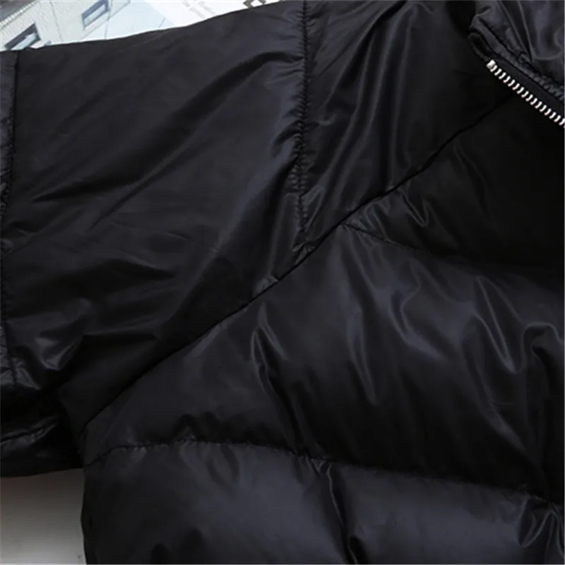 Plus Size Winter Padded Jacket For Women Long Sleeve Mid-Length Elastic Drawstring Waist Thick Cotton Interlayer Large Size Coat