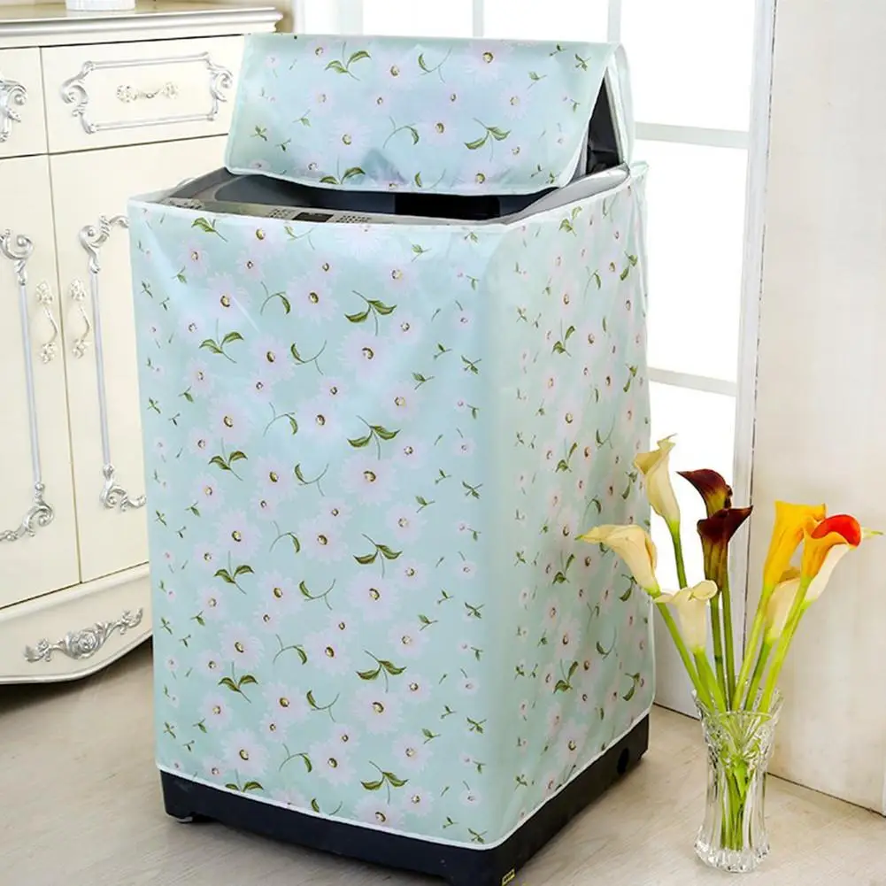 NEW Waterproof Washing Machine Cover Dustproof Zipper Cover Washing Machine Protector #CW
