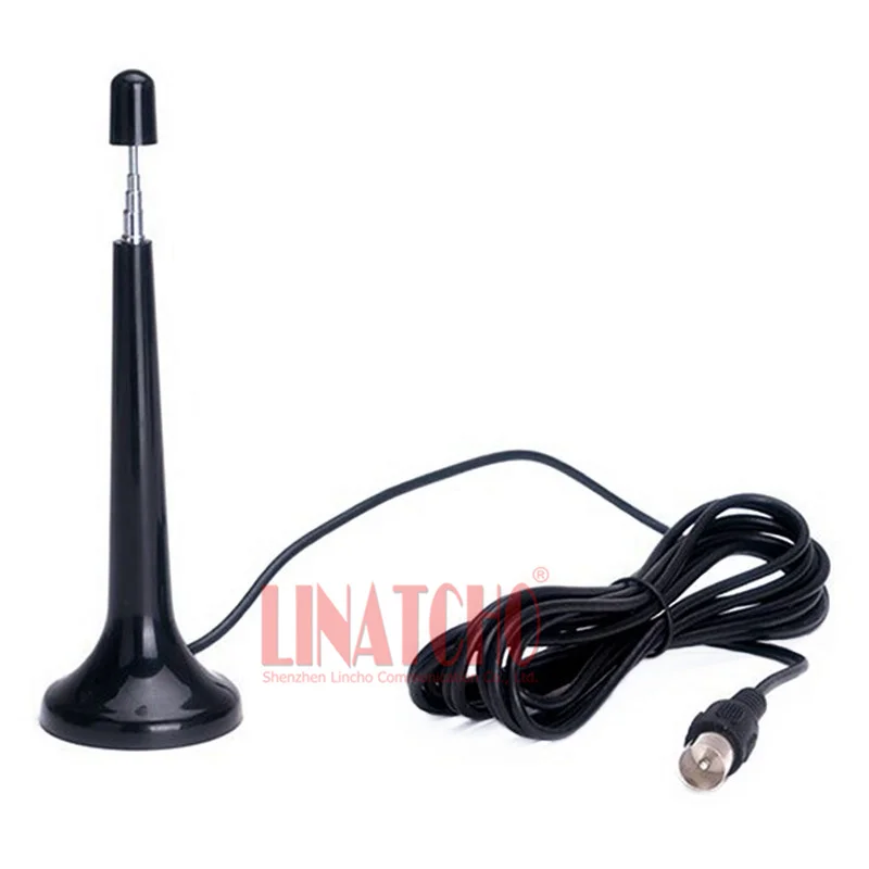 DTMB HDTV Small Magnetic Telescopic Type Mobile Digital DVB-T Antenna IEC Connector