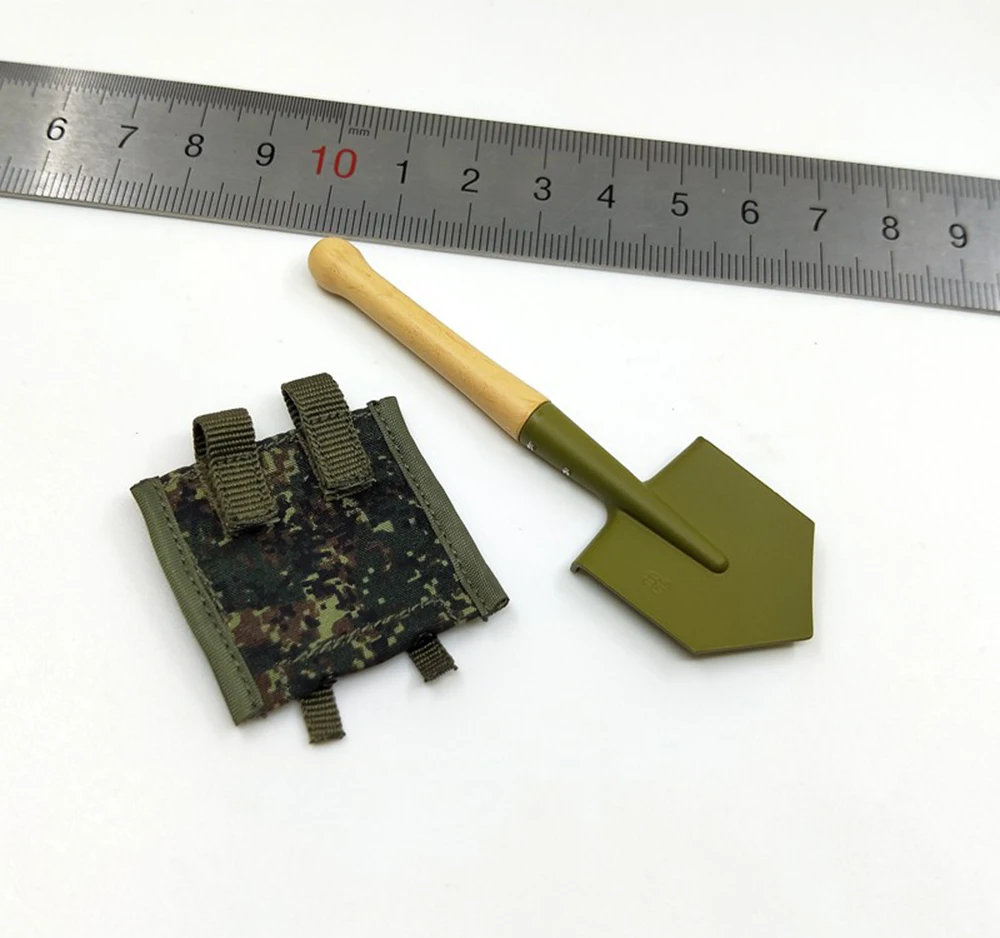 1/6 DAMTOYS DAM 78083 Montagna Del Russo Mini Giocattoli Modello Pala Borsa Per Azione 12 "Bambola Figura Raccogliere