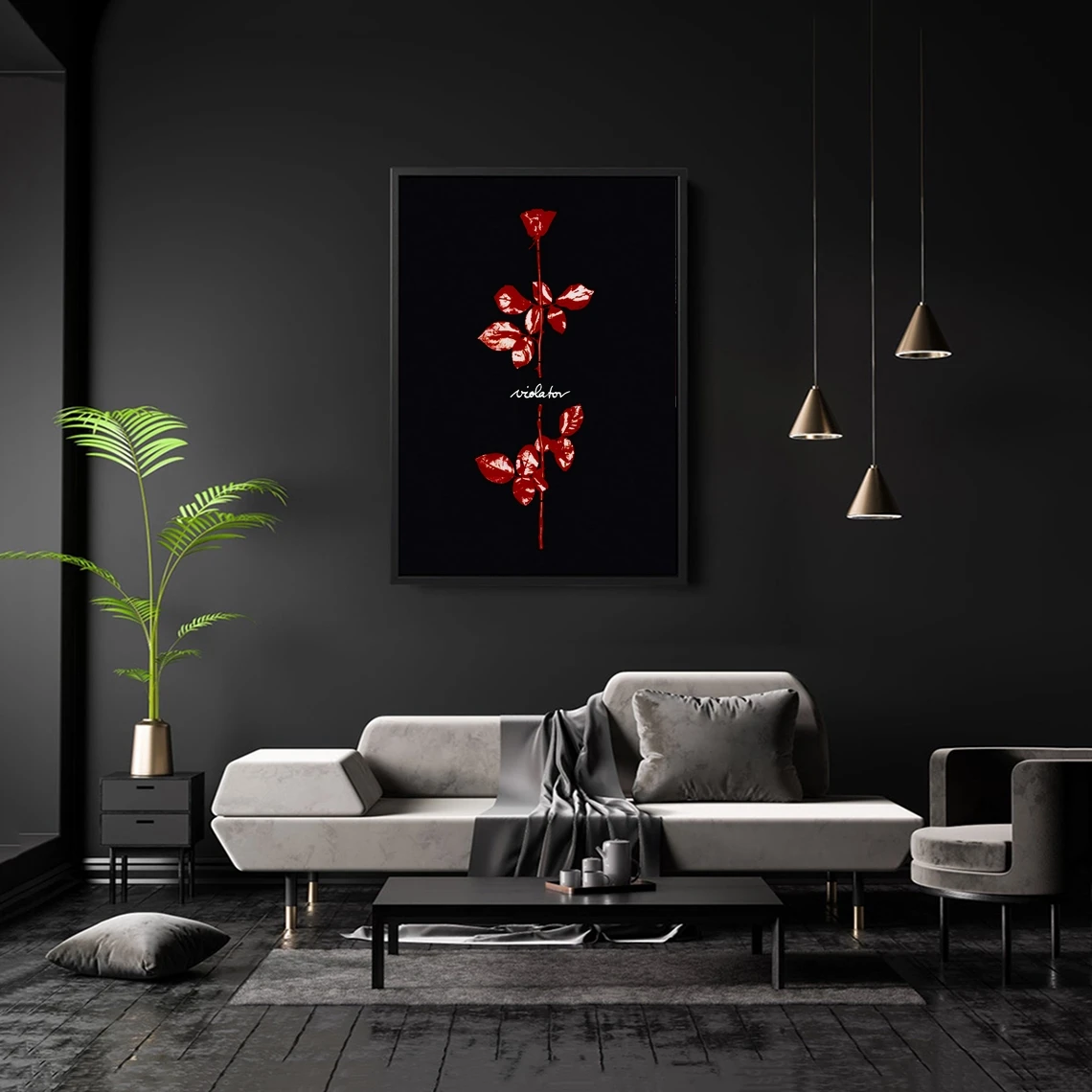 Depeche Mode - Violator Music Album Cover Poster Singer Music Star Canvas Photo Art Poster Print