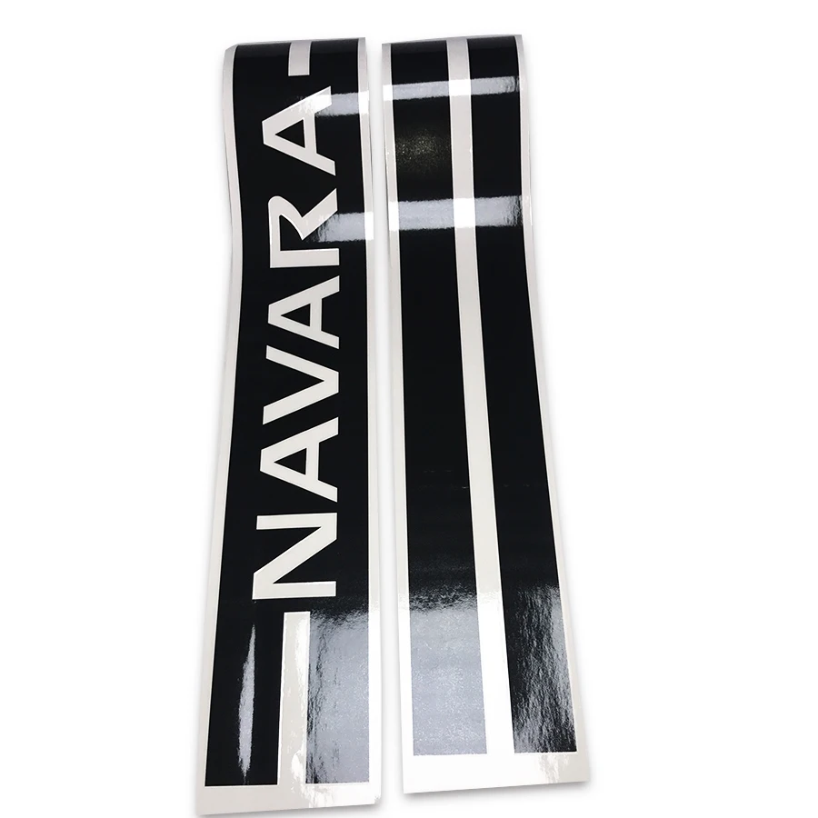 Car accessories 2 Pcs side door stripe graphic Vinyl car sticker fit for NAVARA NP300 2006 2007 2008 2009 2010 2011 2012 2013