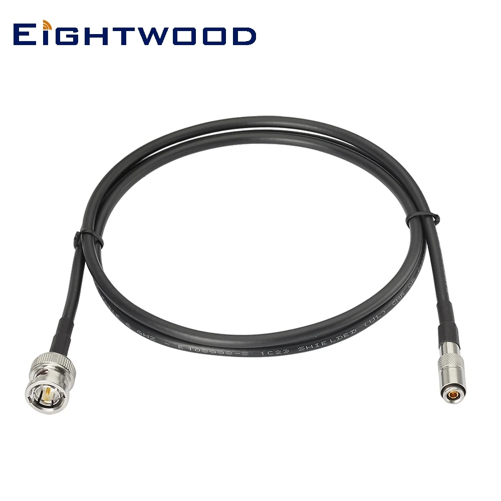 Eightwood 3G SDI 4K UHD HD Video Camera Cable DIN 1.0/2.3 Male to BNC Male Crimp Mini RG59 Belden 1855A 500cm for Video Camera