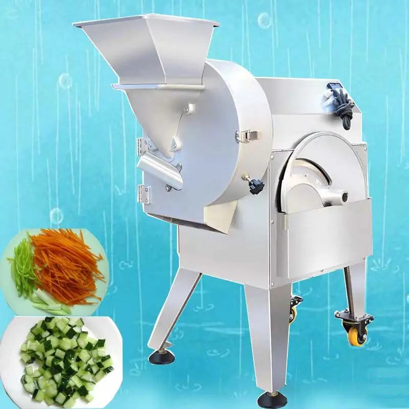 Electric Vegetable Cutter Commercial Automatic Fruit Vegetable Cutter Machine For Slicer Shredder Potato Radish