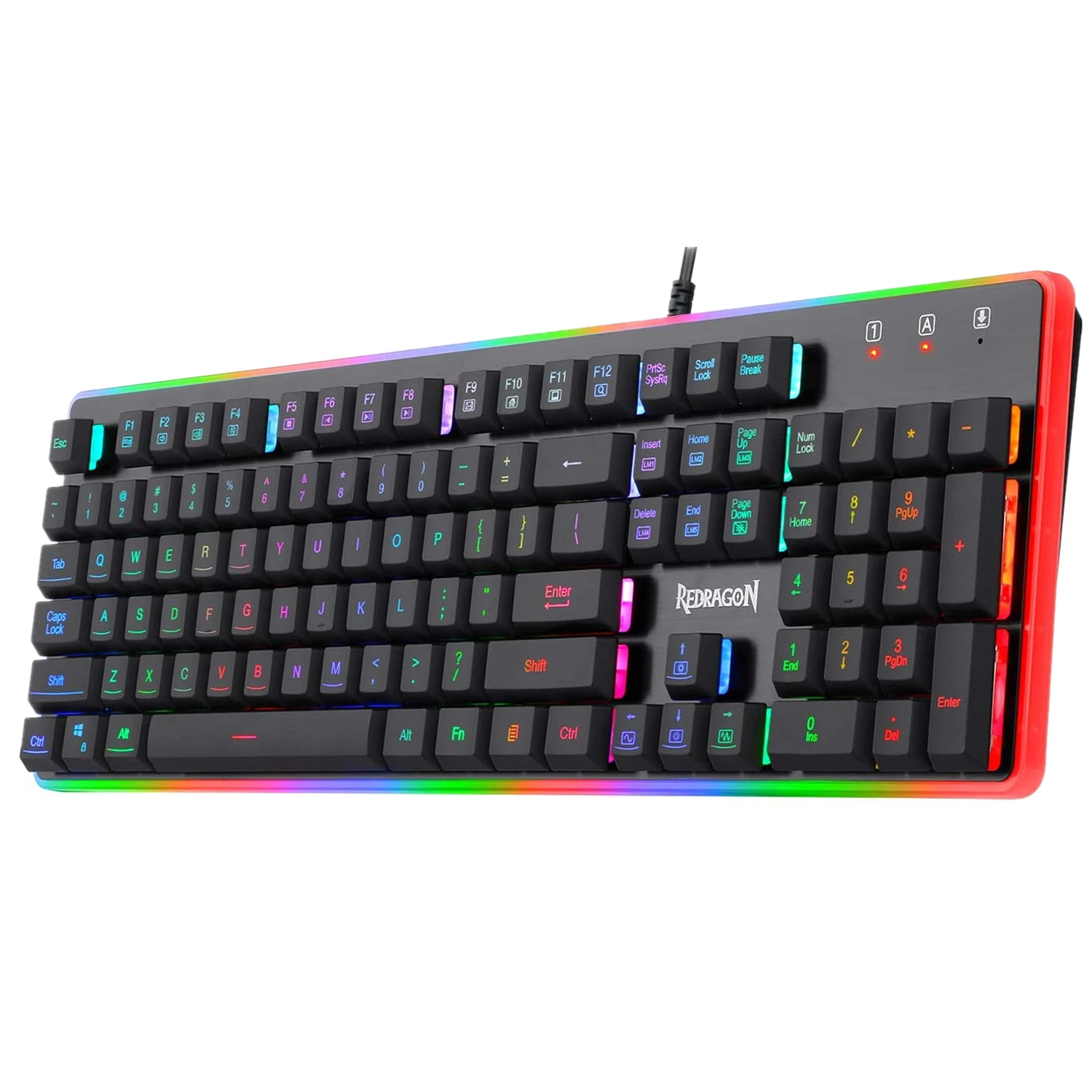 

Игровая клавиатура Redragon K509 с RGB светодиодный светкой, 104 клавиш