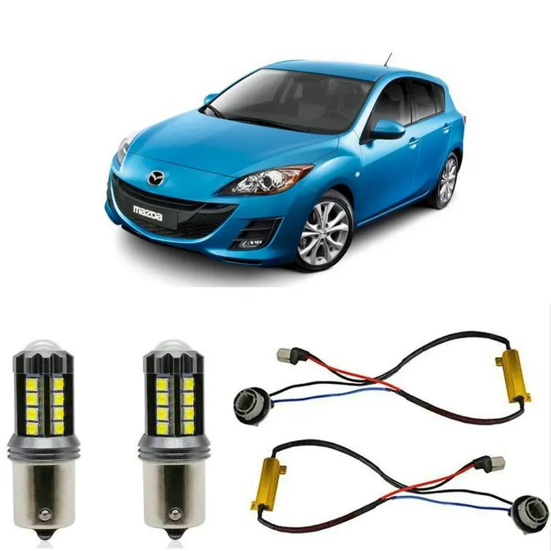 

Fog lamps for MAZDA3 BL Hatchback 2009.4 - 2014.9 Stop lamp Reverse Back up bulb Front Rear Turn Signal error free 2pc