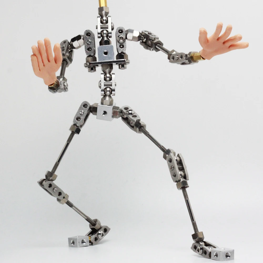 

Upgraded Ready-to-assemble PMA-28 28cm high quality stainless steel animation armature puppet for Stop Motion Character