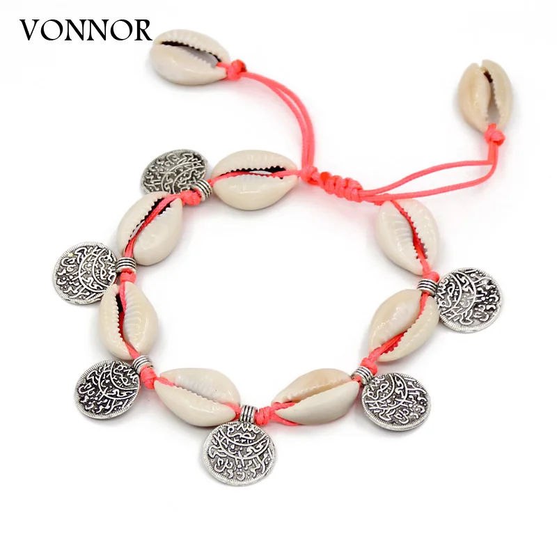 Bracelets for Women Fashion Jewelry Nature Shell Beads Bracelet Bohemian Female Girls Accessories Gifts Friendship Bracelets