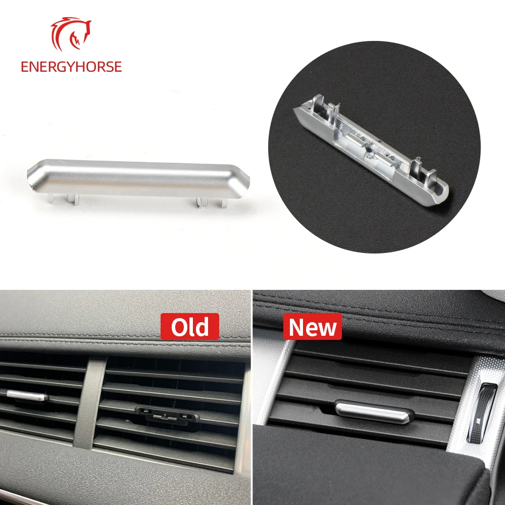 Chrome Plated Trim Rear Air Conditioning Toggle Piece AC Vent Outlet Tab Clip For For Range Rover Evoque