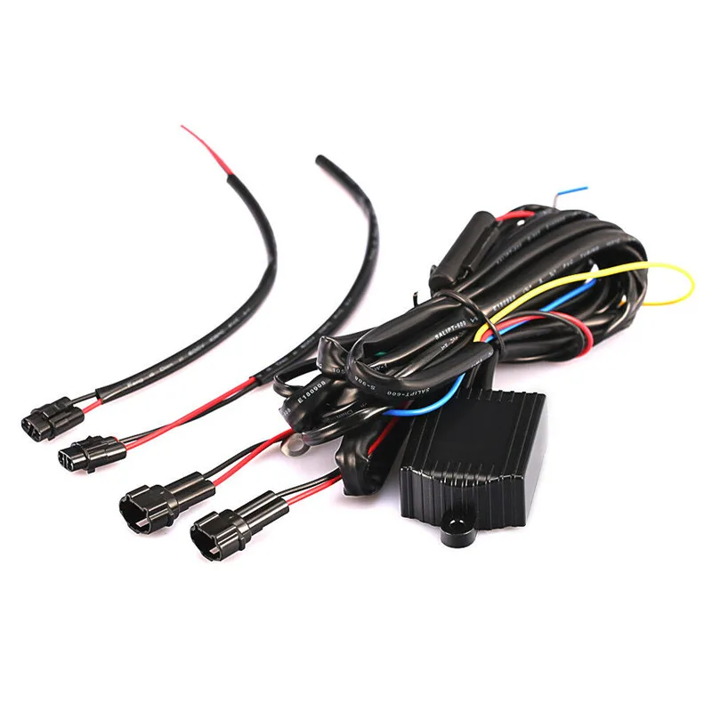 LED drl Daytime Running Lights DRL Controller Relay Harness Automatic Control On Off Switch Module Box Drl With Turn Signals