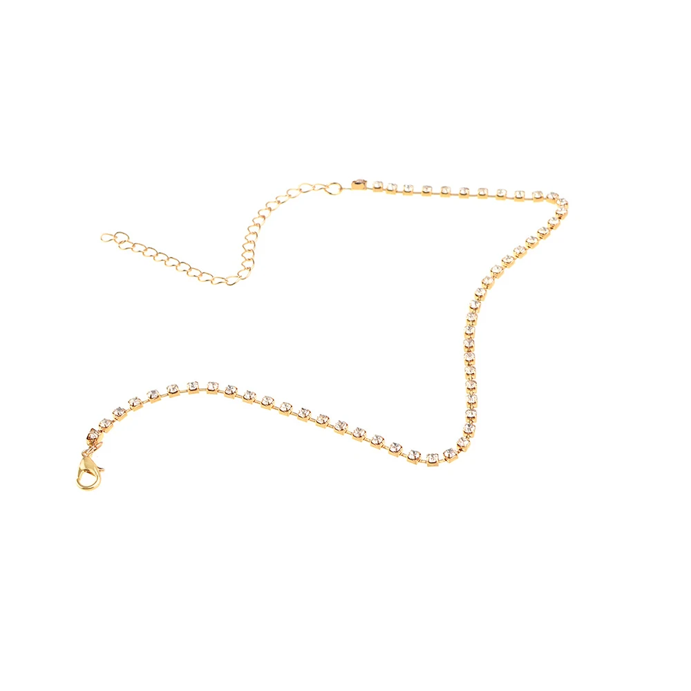 Bls-miracle Bohemian Pendant Necklaces For Women Vintage Gold Color Crystal Choker Necklace Statement Jewelry Wholesale N299