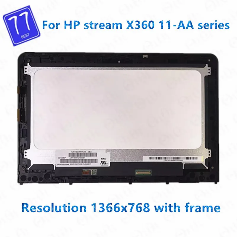 

LCD Touch Screen Digitizer Assembly for HP stream X360 11-aa 11-aa051sa 11-aa051na 11-aa001ng 11-aa002ng 11-aa030ng 11-aa080ng