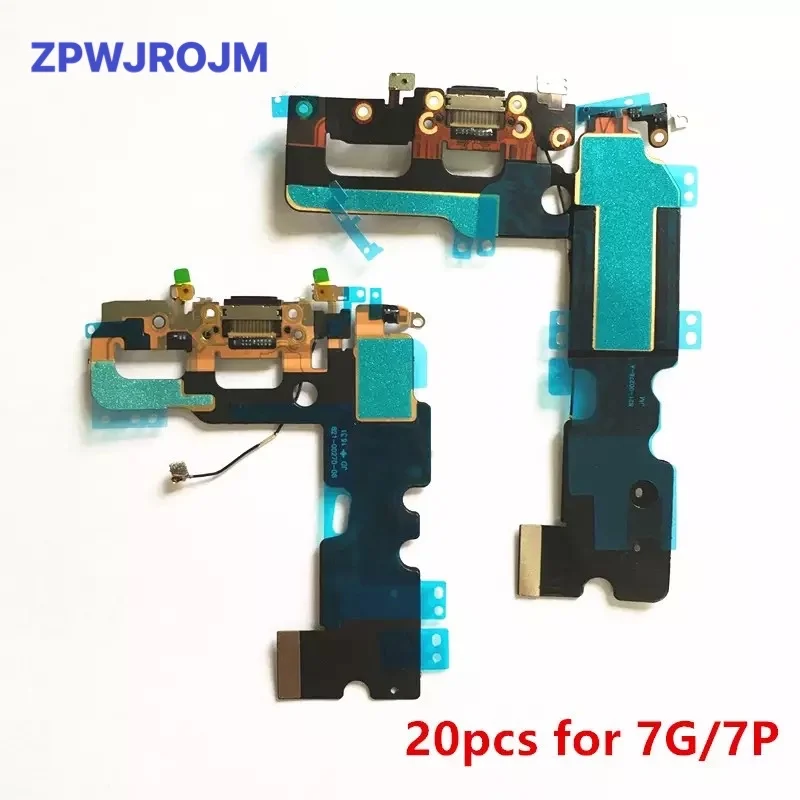 

20pcs/lot Charging Flex Cable for iPhone 7 Plus 7P 7G 7Plus USB Dock Connector Charger Port Replacement Parts