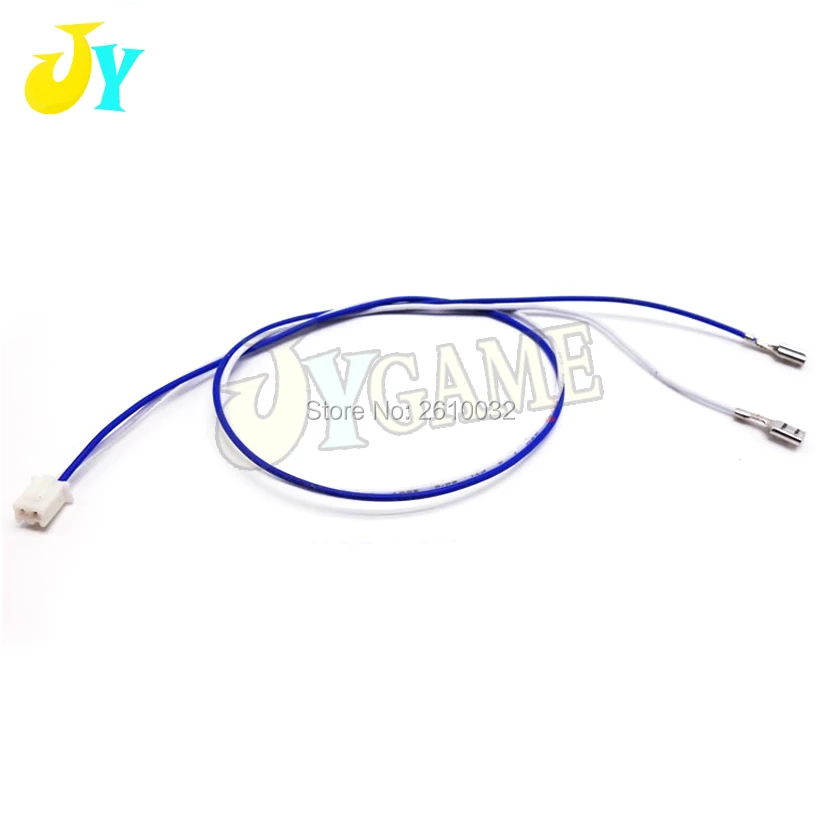 20PCS Length 40CM 2.8mm/ 4.8mm terminal Male connector with 2PIN Connector Cable joystick /ButtonWires For Arcade USB board