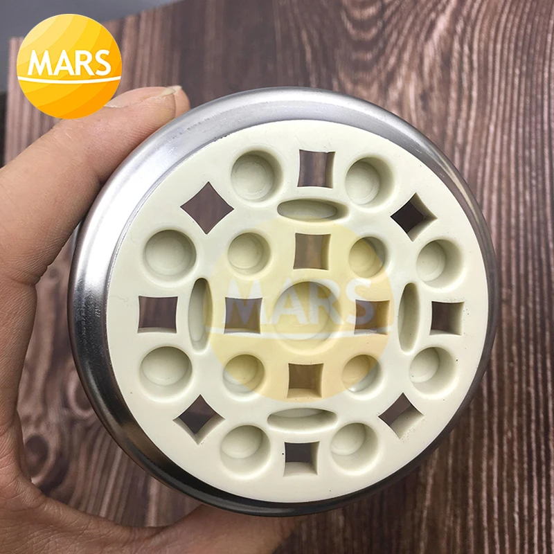 12 holes Mould with Cup for Long French Fries Makers Machines Stainless Steel Long Potatoes Fried Chips Extruders Custom Mould