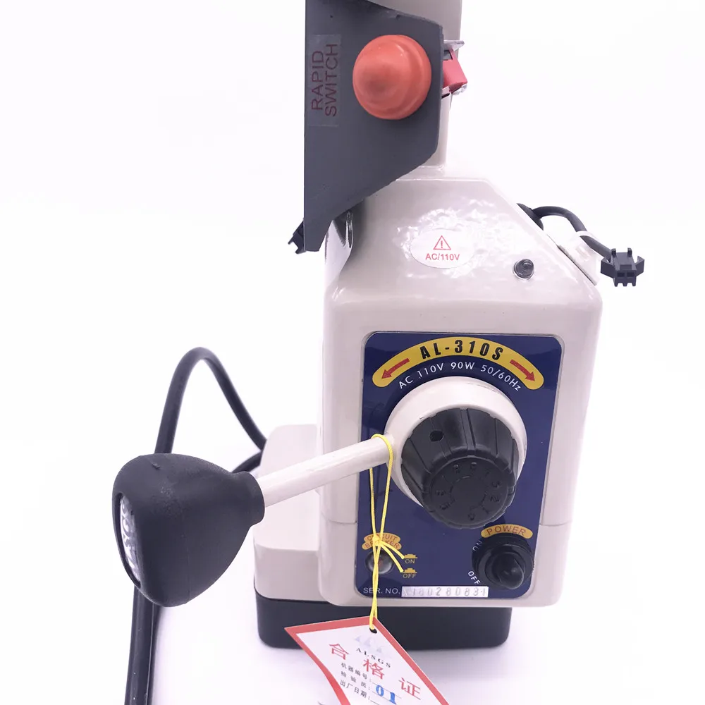 Imagem -03 - Alsgs Alb310s x Eixo Ac220v 50 60hz Fresadora Horizontal Power Feed 450 In-lb Alimentador Automático Horizontal
