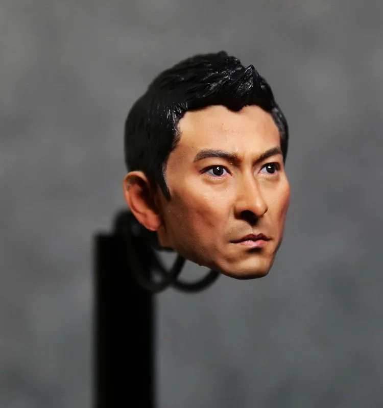 1/6 Collectible Figures Accessories Infernal Affairs Andy Lau or Tony Leung Head Sculpt For 12