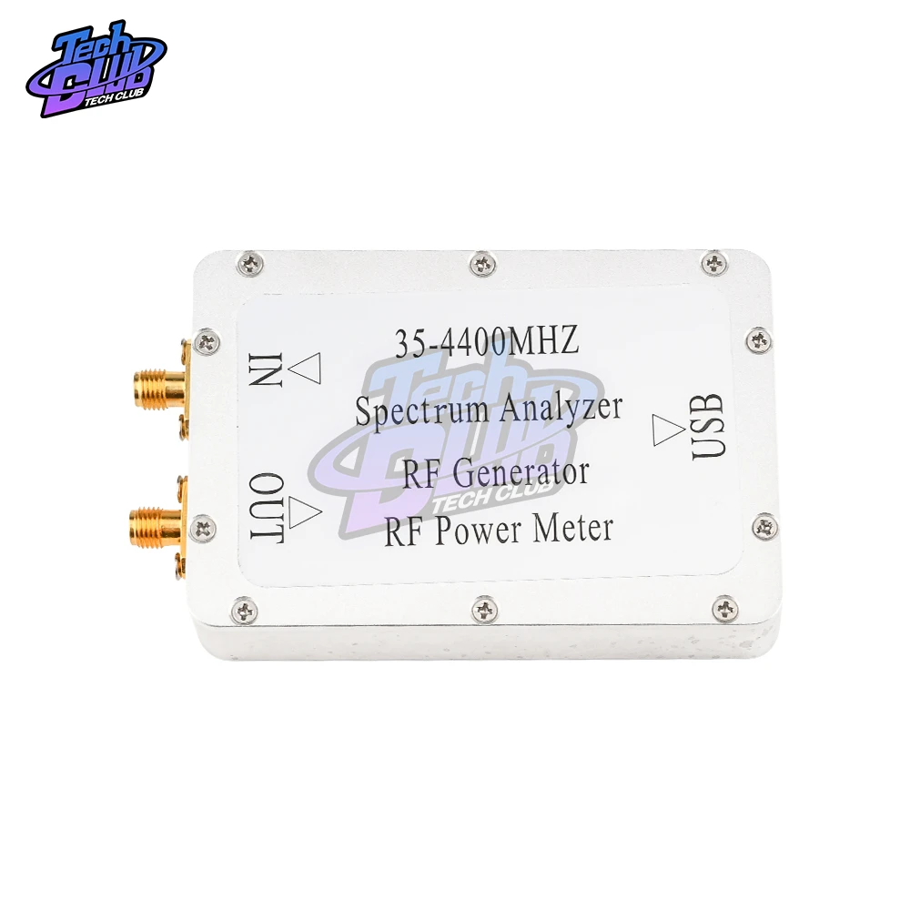 35-4400MHz Spectrum Analyzer With Aluminum Alloy Shell Sweep Signal Source Power Meter With A USB Interface