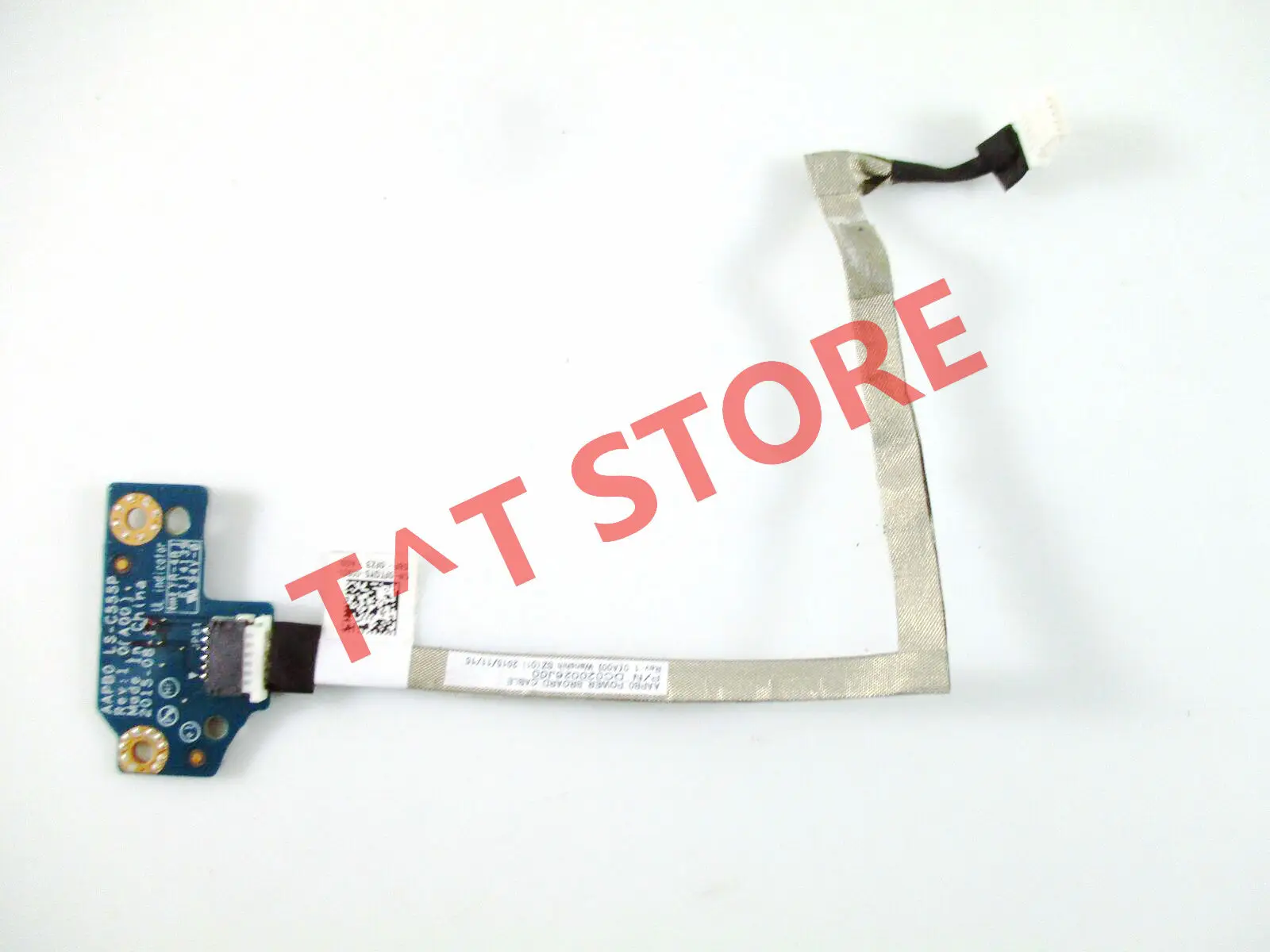 Original for For Dell Precision 7710 M7710 Power Button Board With Cable LS-C555P 0FTGY5 DC020026J00 test good free shipping