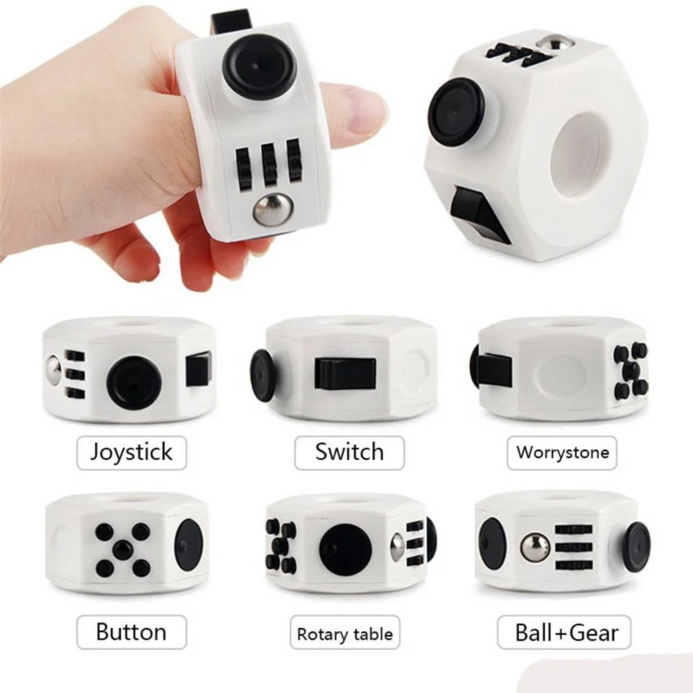 

Decompression toy Press Magic Anti Stress Cube Toy Stress and Anxiety Relief Depression Anti Cube for KIDS and Adults