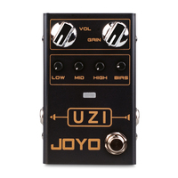 Joyo R-03 Uzi Distortion Electric Guitar Effects Pedals Processor Footswitch for Heavy Metal Music True Bypass Guitar Parts