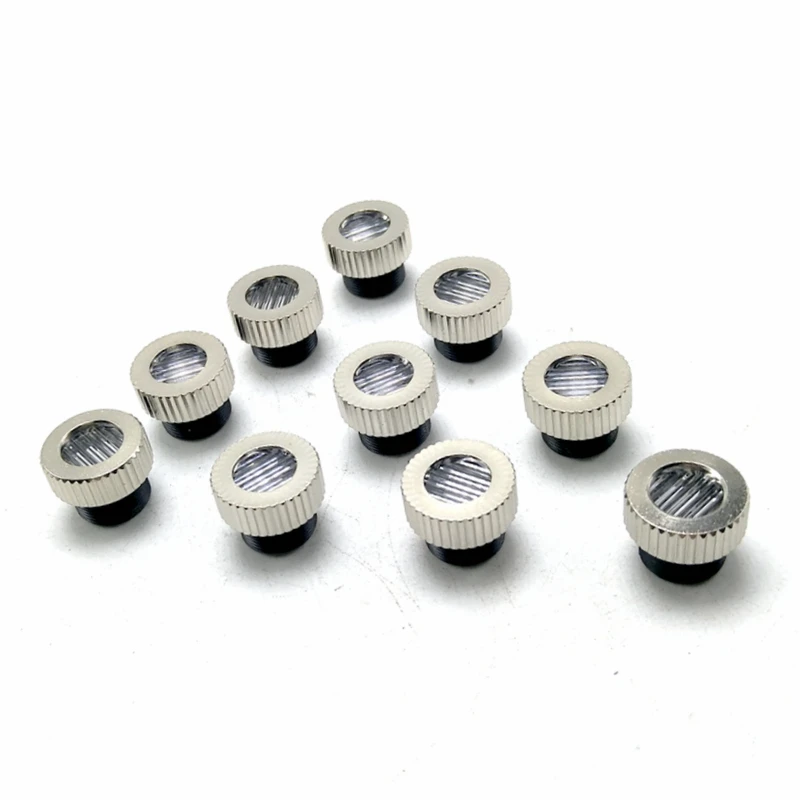 10pcs Laser Lens 200nm-1100nm Laser Line Lens with M9 P0.5 Frame & Metal Cap