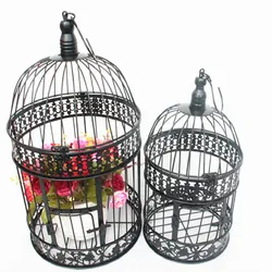 Iron Bird Cage Iron Bird Cage Wedding Decor Flower Cage Decor Props Bird Cage Hanging Flower Frame Bird Cage Decor Bird Cage