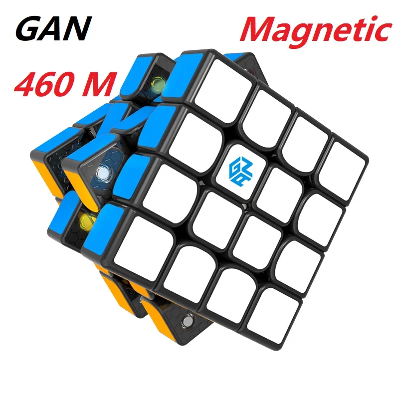 GAN 460 M Khối 460 M Từ Rubick 4 × 4 Chuyên Nghiệp Tốc Độ Xếp Hình 4X4 4X4X4 Trẻ Em Đồ Chơi Fidget Rubix Cubo Magico