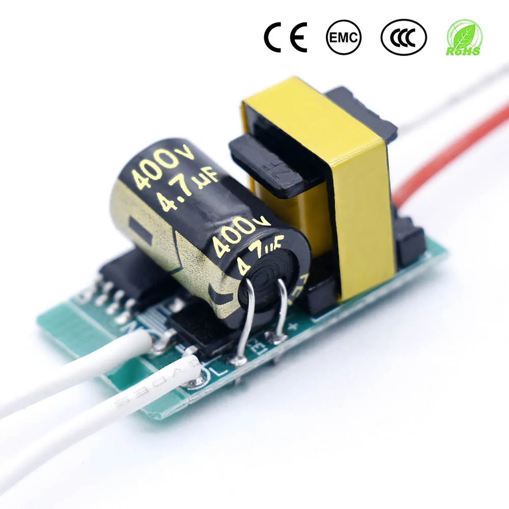 LED Non-Isolated Driver 3-7w 7-9w 9-12w 12-18w 24w 32w 40w LED Power Supply AC175-265V Lighting Transformers For LED SMD Bulb