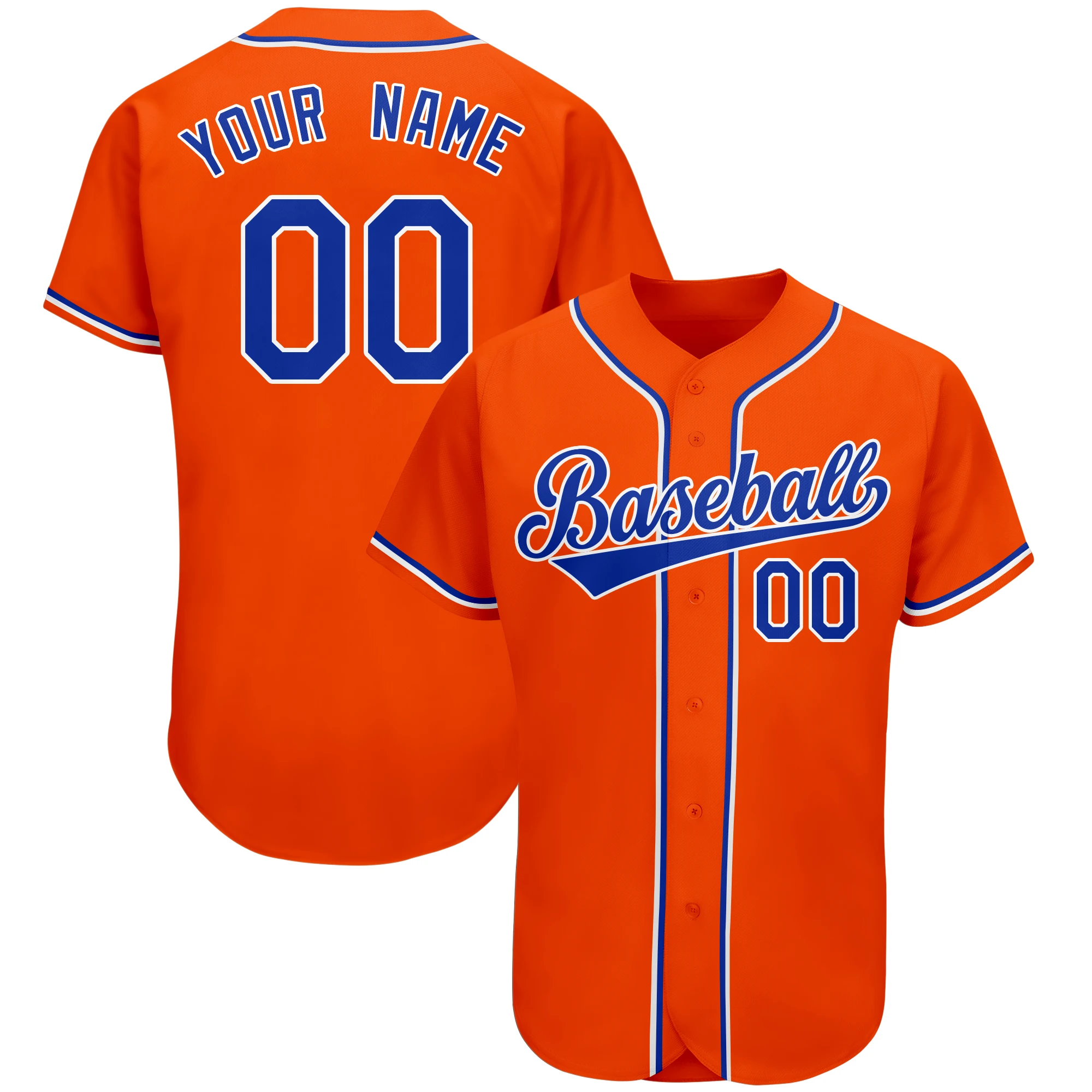 2020 Personalized Baseball Jersey,Soft Mesh Moisture-absorbing Sportswear Team Name&Number-stitching for Men Outdoors/Indoors