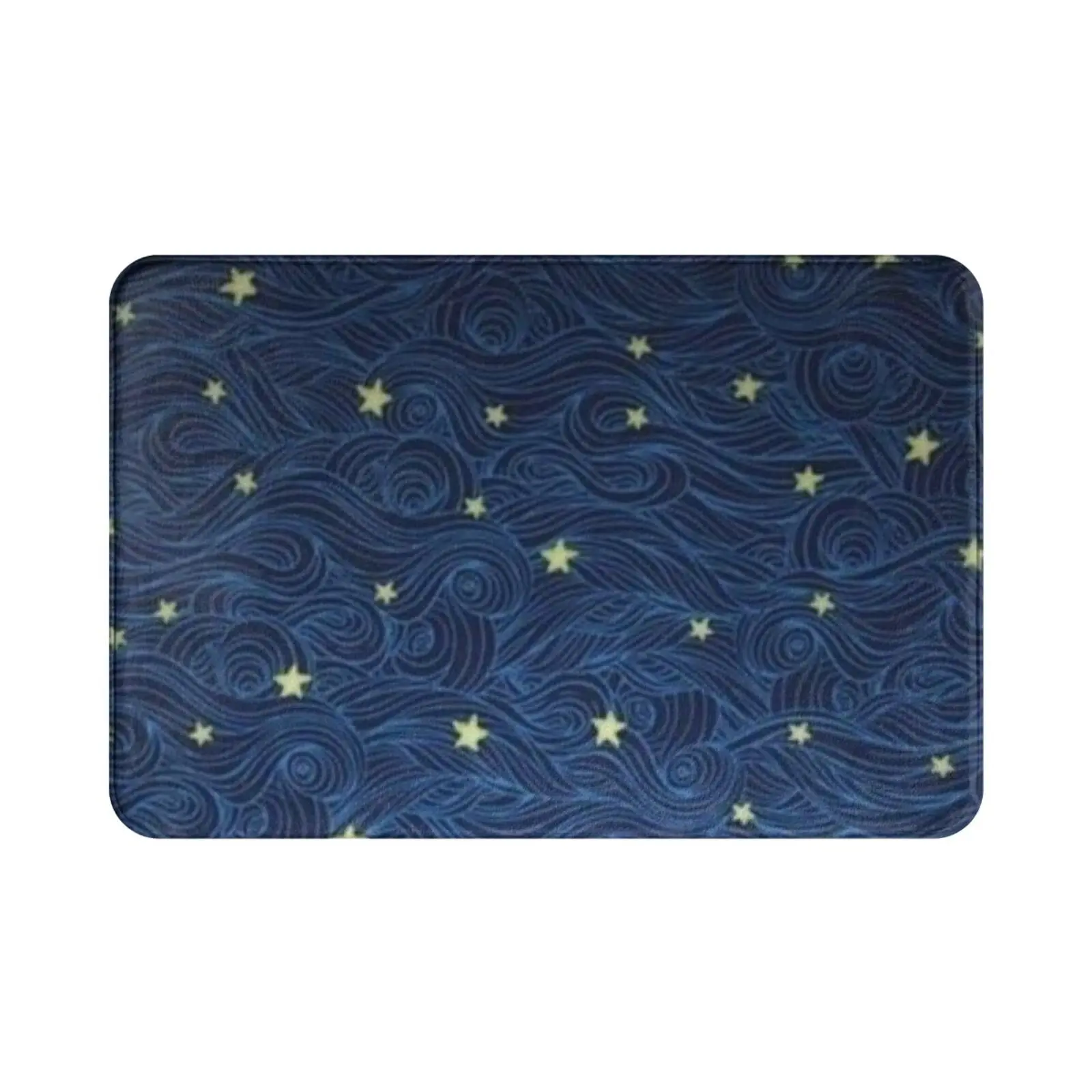 Stars Design Carpet Mat Rug Cushion Soft Non-Slip Stars Starry Night Star Star Backpack Backpack Star Star Timothee