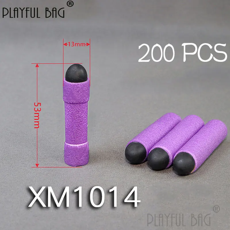 Playful bag UDL XM1014 special Upgraded soft bullet Extended Range 1014 Soft bulelt Accessory Bamboo Joint shape QG43S