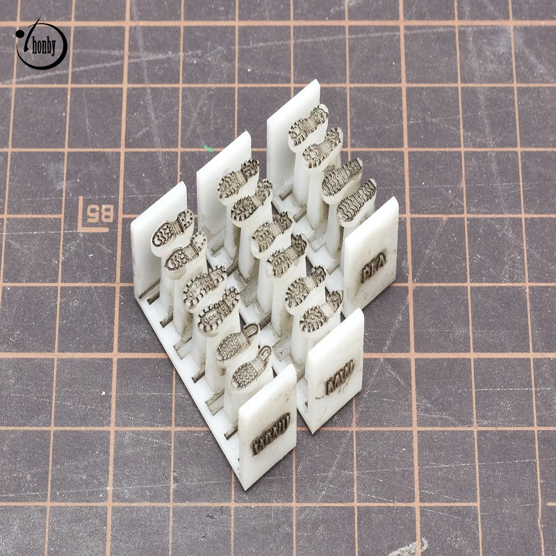 Model druku 3D Shoeprint Tools Model scenografia Diorama Model Hobby akcesoria 1/35