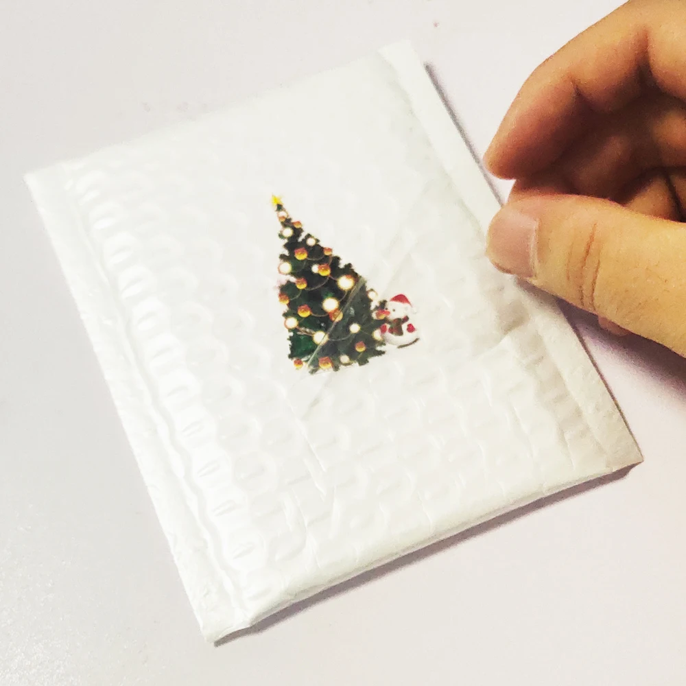Christmas Decoration,Pressure Easy Transfer Sticker,Merry Christmas Pattern Custom Label,Gift Box Wrapper